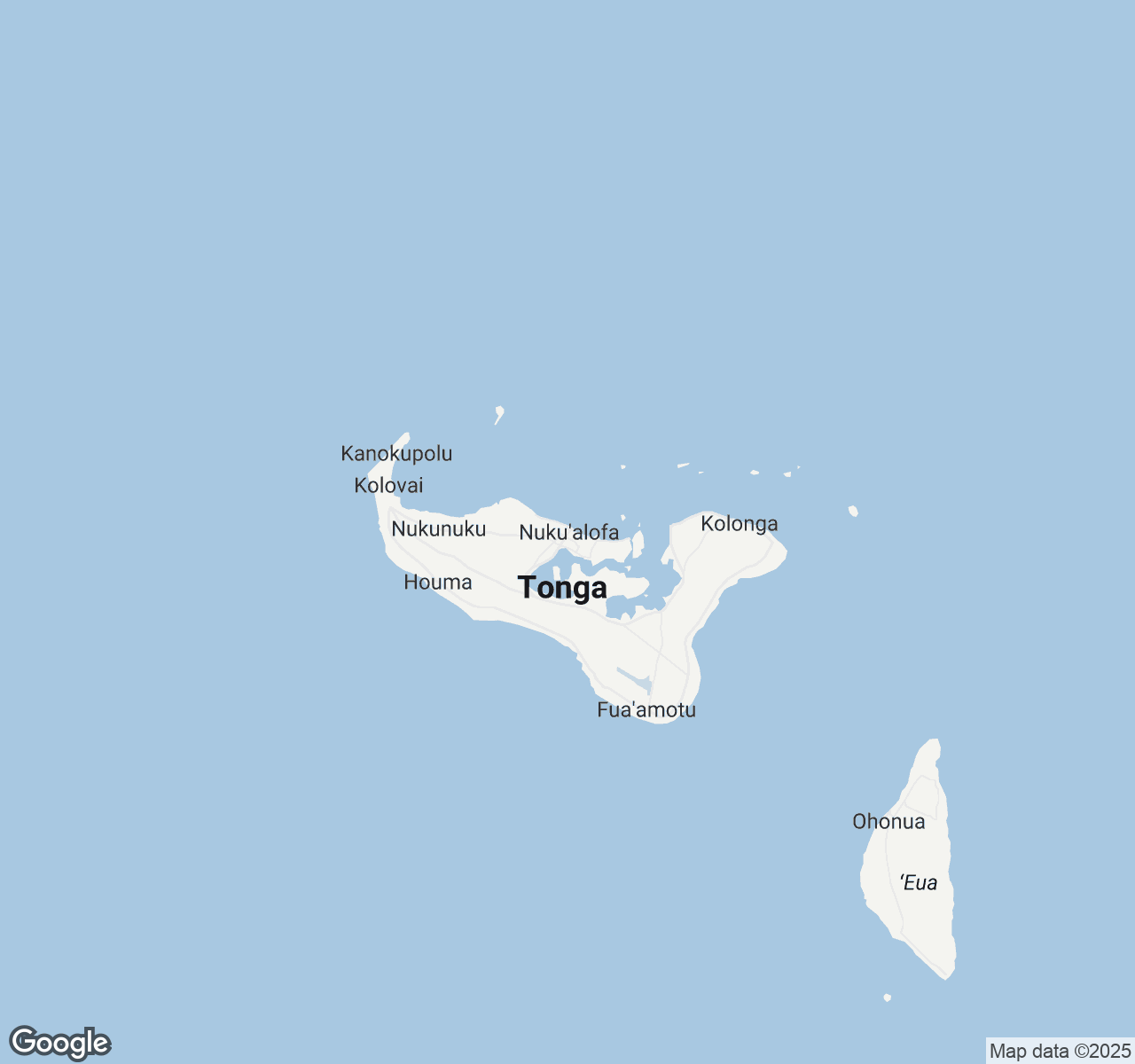 Map of Nukualofa